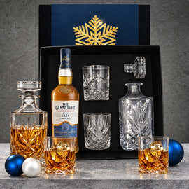 Glenlivet Whiskey Decanter Christmas Hamper