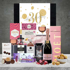 Happy 30th Deluxe Pamper with Moet Rosé Birthday