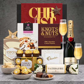 Moet Champagne & Chocolate Christmas Hamper