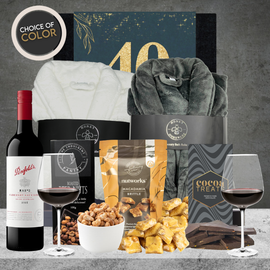 Happy 40th Birthday Wine & Pamper Hamper
