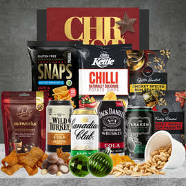 Whiskey & Rum Christmas Hamper For Him