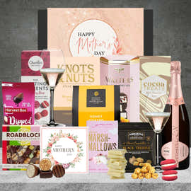 Chandon Rose Gift Basket For Mum