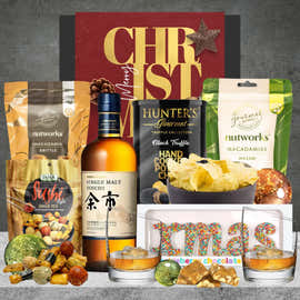 Festive Japanese Nikka Yoichi Whisky Hamper