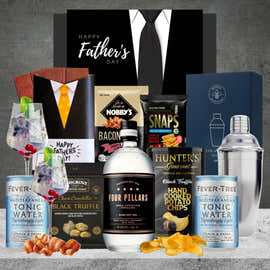 Four Pillars Gin & Shaker Hamper For Dad