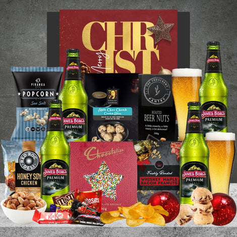 Beer Choice Christmas Hamper with James Boags premium beer