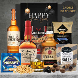 Best Bourbon New Year Gift Hamper for Him Featured Image