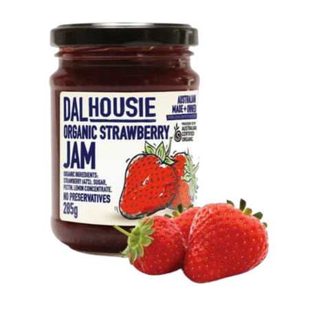 Dalhousie Organic Strawberry Jam 285g