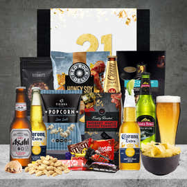 Happy 21st Birthday Best Beer Hamper For Him