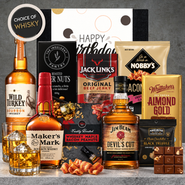 Bourbon For Him Birthday Hamper