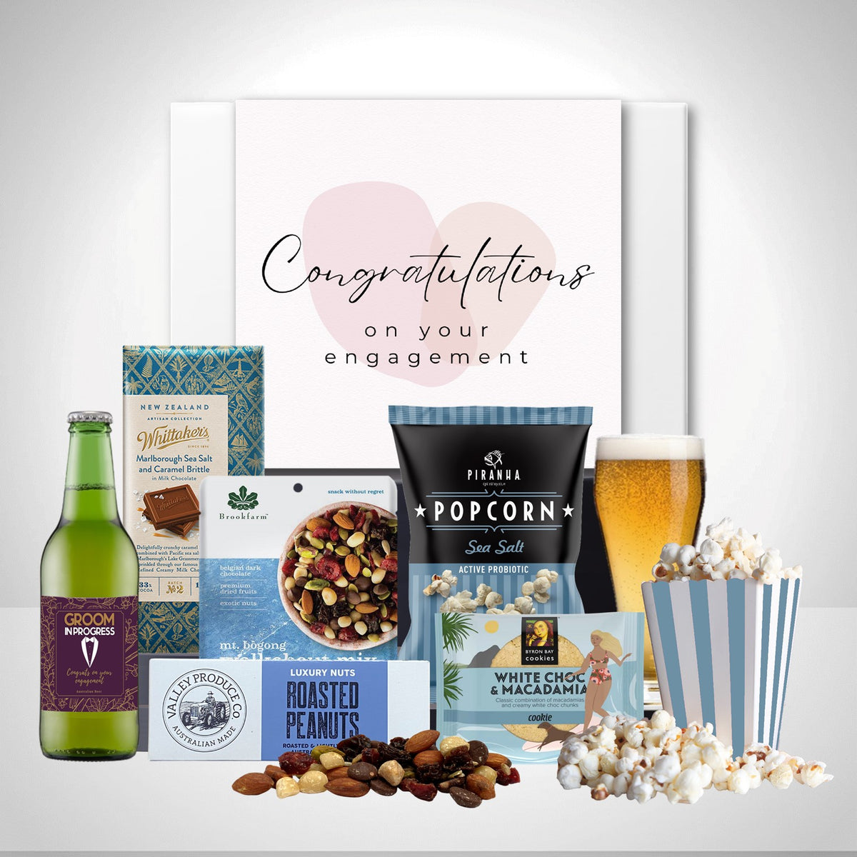 Treats for the Groom in Progress Hamper Hampers Galore