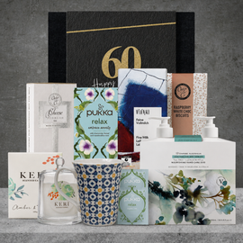 Happy 60th Birthday Tea & Pamper Hamper