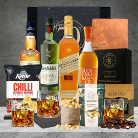Happy 70th Birthday Luxury Whiskey Hamper