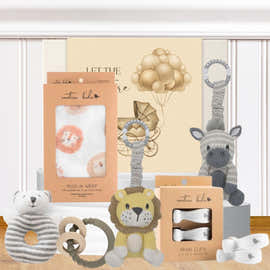 Little Zebra Rattle Hamper