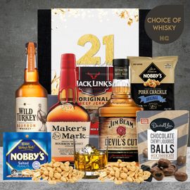 Happy 21st Birthday American Whisky Hamper