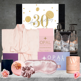 Happy 30th Birthday Self Care Hamper For Her