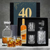 Happy 40th Birthday Luxury Decanter Hamper