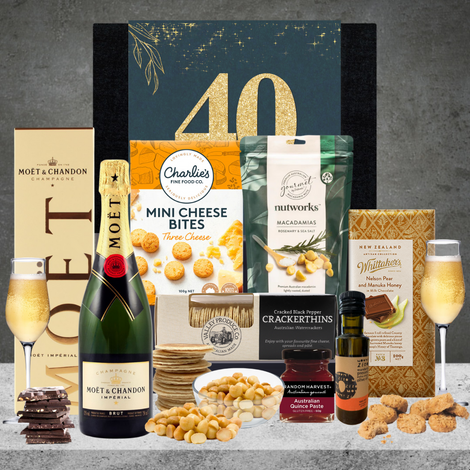 Happy 40th Birthday Moet Celebration Hamper