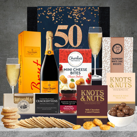 Happy 50th Birthday Best Champagne Hamper