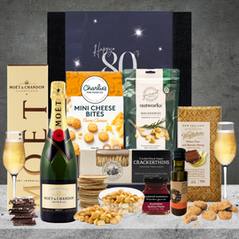 Happy 80th Birthday Moet Hamper For Her