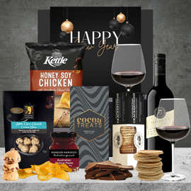 Happy New Year Shiraz Gift Hamper Featured Image