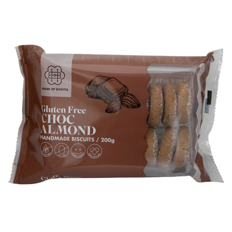 House of Biskota Almond & Chocolate Biscuits 200g