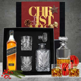 Johnnie Walker Black Christmas Decanter Hamper Featured Image