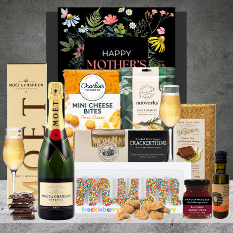 Love Mum & Moet Gourmet Hamper Featured Image