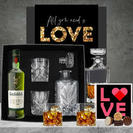 Men Love Glenfiddich Decanter Valentines Hamper Featured Image