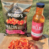 Nobby's Bacon Bites 40g & Lane's BBQ