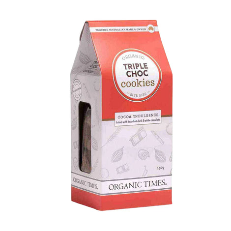 Organic Times Cookies Triple Choc Chip 150g - view 6