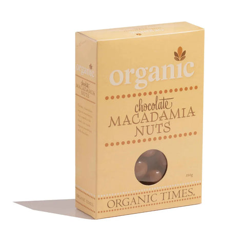 Organic Times Milk Chocolate Macadamia Nuts 150g - view 4