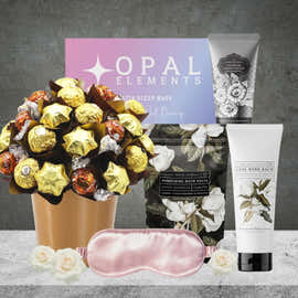 Mothers Day Pamper Chocolate Gift Basket