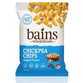 Bains Wholefoods Chickpea Chips Original 100g