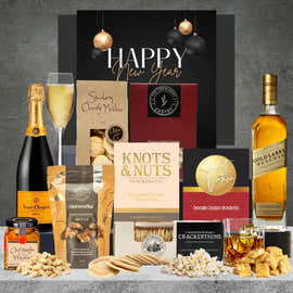 Veuve & Johnnie Walker Luxury New Year Gift Hamper Featured Image