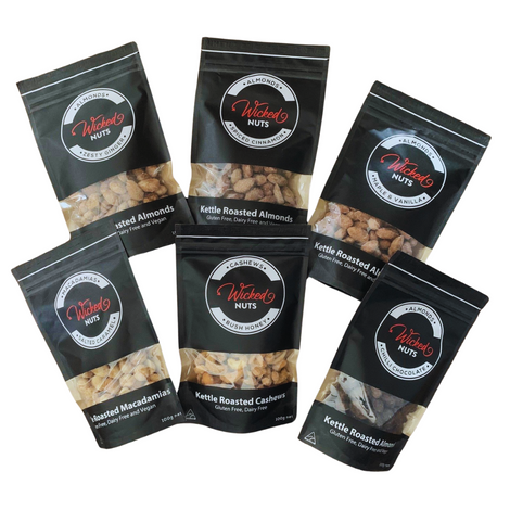 Wicked Nuts Craft Nut Varieties