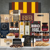 AFL gourmet BBQ gift hamper featuring sweet and savoury treats