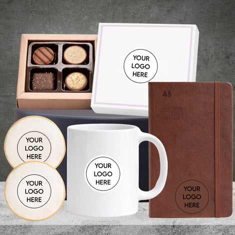 Your Corporate Branded Gift Hamper from Hampers Galore for professional business gifting