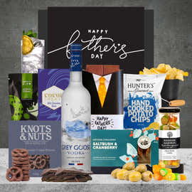 Dad's Grey Goose Snack Hamper
