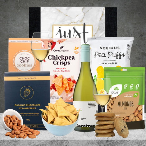 Gemtree Organic White Wine Hamper from Hampers Galore