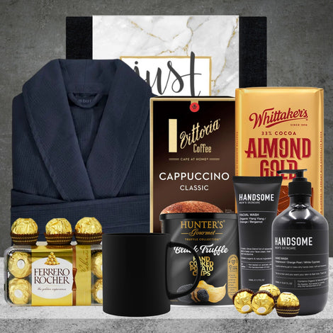 Gentleman's Luxury Pamper & Coffee Hamper from Hampers Galore, a thoughtful gift for him