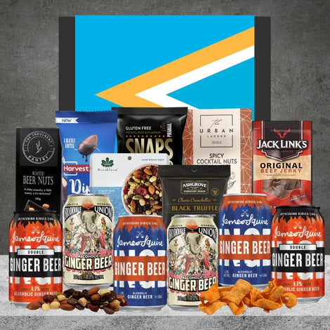 Ginger Beer Variety NRL Hamper from Hampers Galore featuring assorted ginger beers