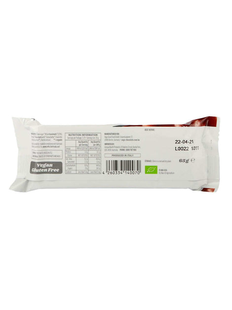 VEGO Whole Hazelnut Chocolate Bar Mini 65g - Healthy Essentials Australia - health food store - health food stores - health food store near me - organic food store - health food store near me