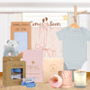 New Born Baby & Mum Gift Hamper from Hampers Galore featuring baby essentials and pampering treats