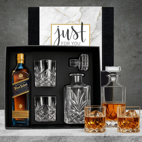 Whisky Decanter Hamper from Hampers Galore, a thoughtful gift for whisky enthusiasts