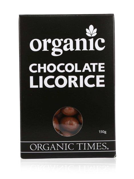 Organic Times Milk Chocolate Licorice 150g - view 3