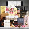 The Ultimate Food Hamper featuring chocolates, premium nuts and gourmet treats