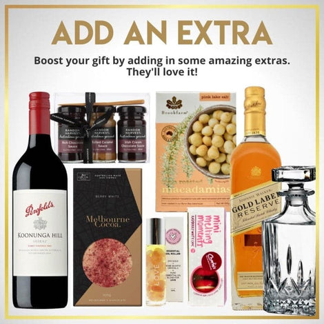 Add an extra to Johnnie Walker Golden Decanter hamper