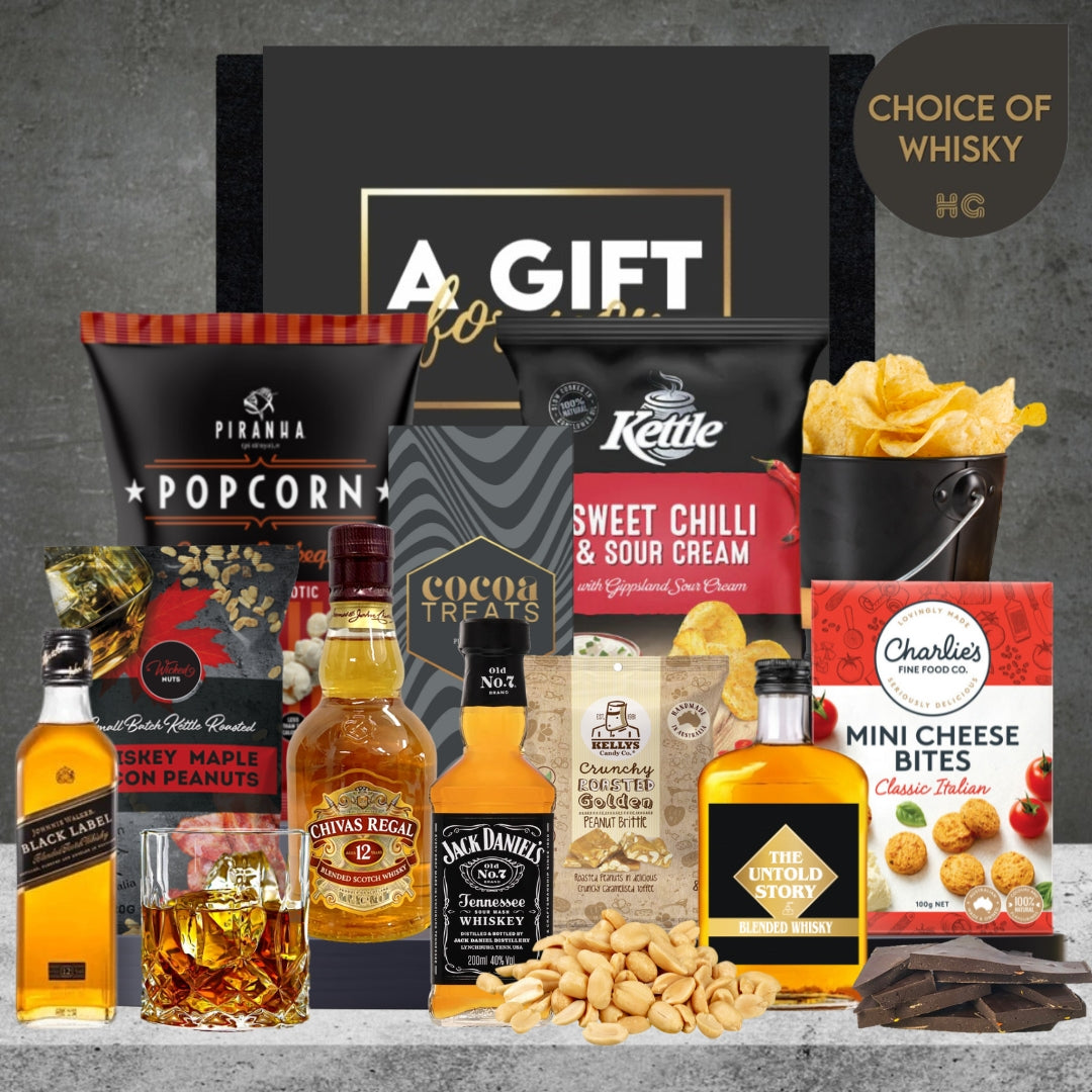 A Little Luxury Men's Whiskey Hamper