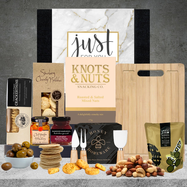 Cheese Board & Crackers Hamper