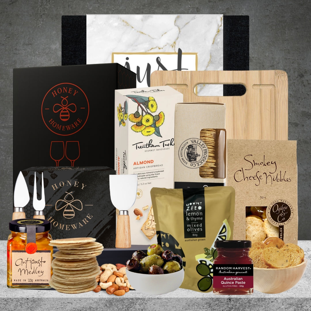 Cheese Board & Crackers Hamper